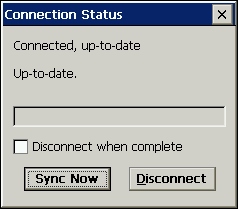 Connection status